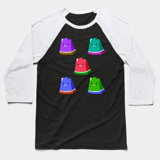 Watermelons Multi-color Baseball T-Shirt